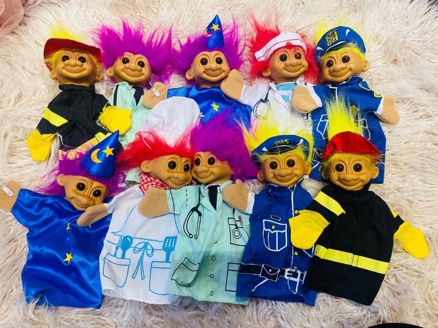 (Millionaire Bean) Giant Magic Doll Troll Dolls Extinct Collection Rare Hands Occasional Russ
