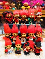 (Millionaire Bean) Giant Magic Doll Troll Dolls Extinct Collection Ugly long hair standard face (4)