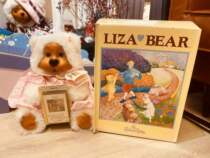 (sweet little bean) Robert Raikes bear wood face bear Jedi collection Pink Liza bear