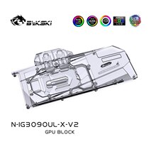 Bykski N-IG3090UL-X-V2 graphics water cold head rainbow 3080 3090 Ultra OC