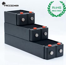 FREEZEMOD computer water cooling heat dissipation copper row three layer 65MM thick TSRP-HP65 copper fin five holes G1 4