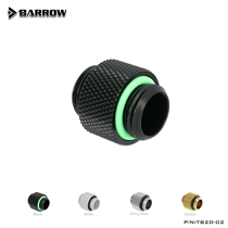 Barrow G1 4 black bright silver platinum double external tooth joint standard wire 2 points thread