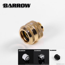 Barrow G1 4 black bright silver and white hard pipe connection with hand screw joint hard pipe hard Fast 4 Seals