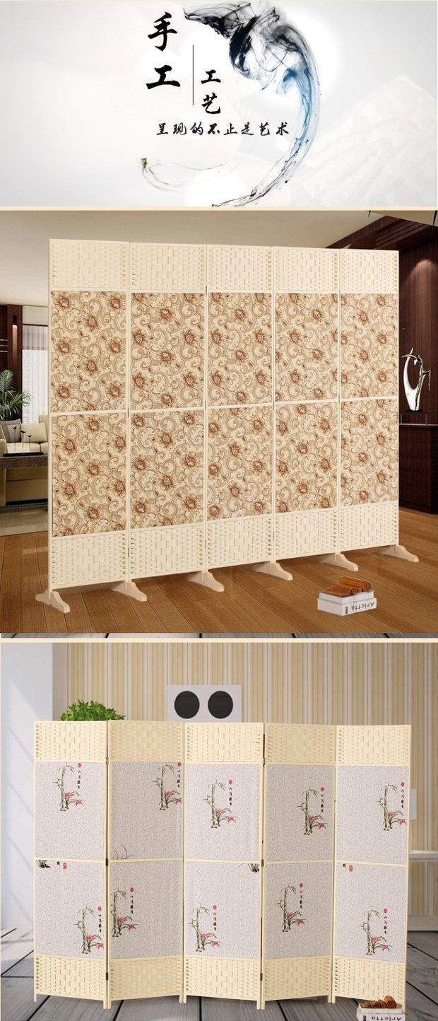 Vận chuyển thời trang phòng khách vách ngăn gỗ màn hình thẳng cố định cơ sở đặc biệt hiên nhà khung gỗ rắn trực tiếp - Màn hình / Cửa sổ vách ngăn gỗ phòng khách