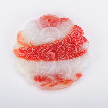 Jade fei yuan jade hetian jade zodiac other gold silk jade pendant chicken blood jade peaceful peilong phoenix jade brand jade