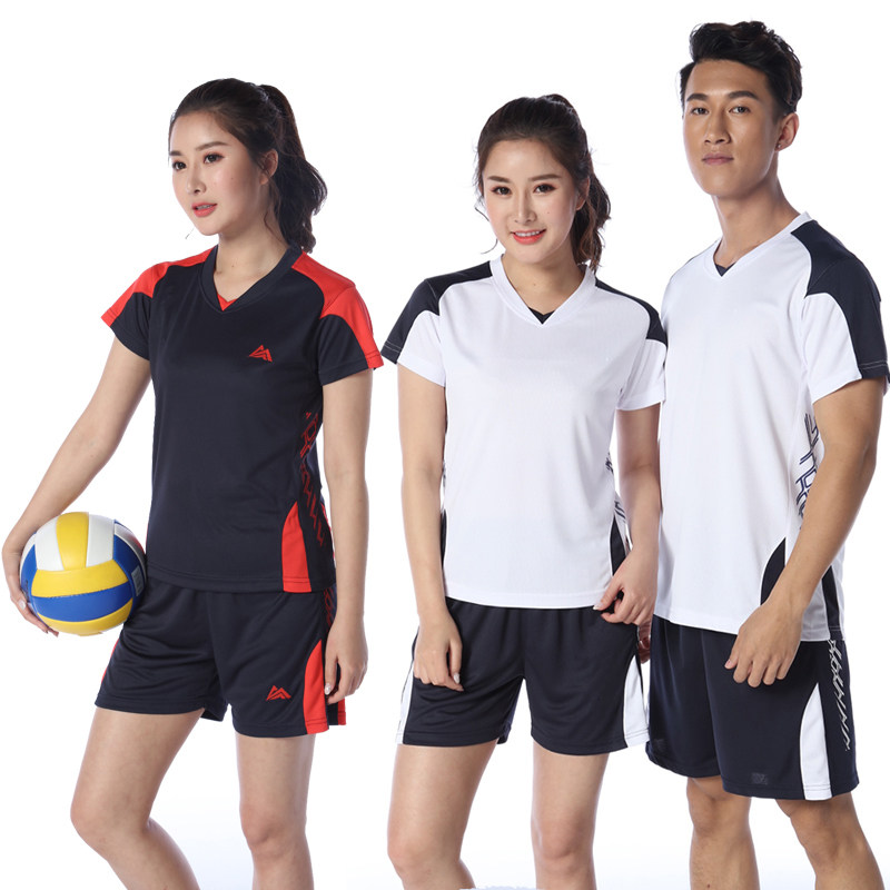 New Gas Volleyball Clothes Men and Women's Team Clothes Customized Volleyball Clothes Speed Dry Training Competition