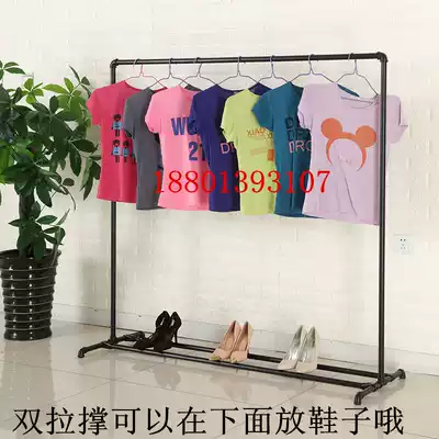 Household wrought hangers, floor racks, clothing stores, hangers, display racks, night market stalls, shelves, gantry