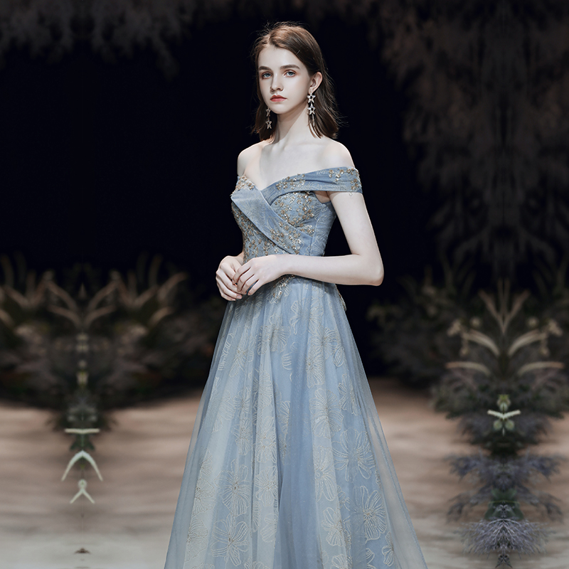 Evening dress, elegant long elite skirt, 2019, open shoulders Evening dress, elegant long elite skirt, 2019, open shoulders