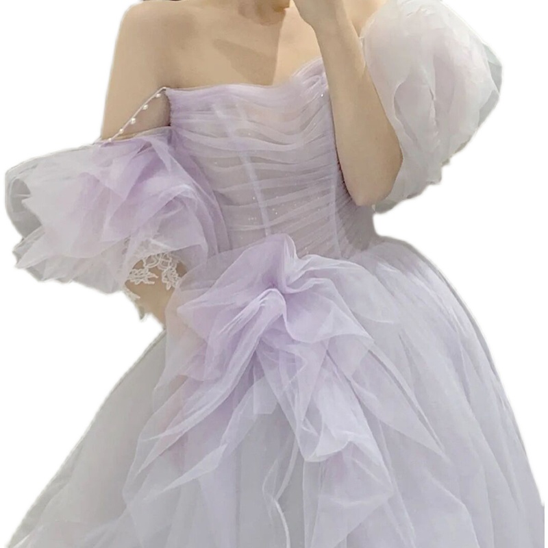 Purple evening dress, skirt for elementary school students, 2022 collection Purple evening dress, skirt for elementary school students, 2022 collection