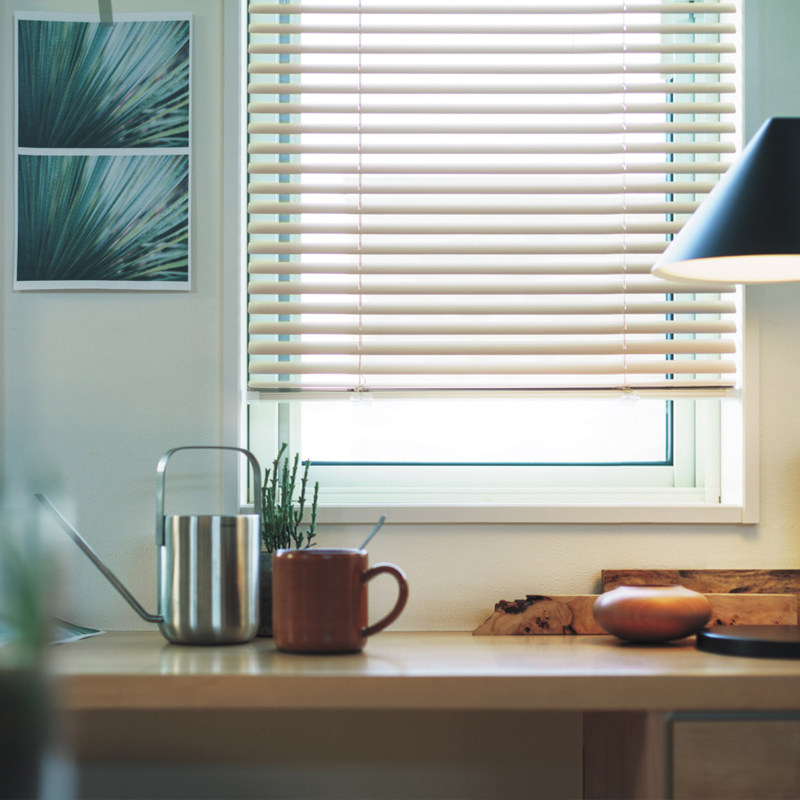 Japan imported aluminum alloy blinds Kitchen office powder room waterproof antirust metal aluminum blinds custom