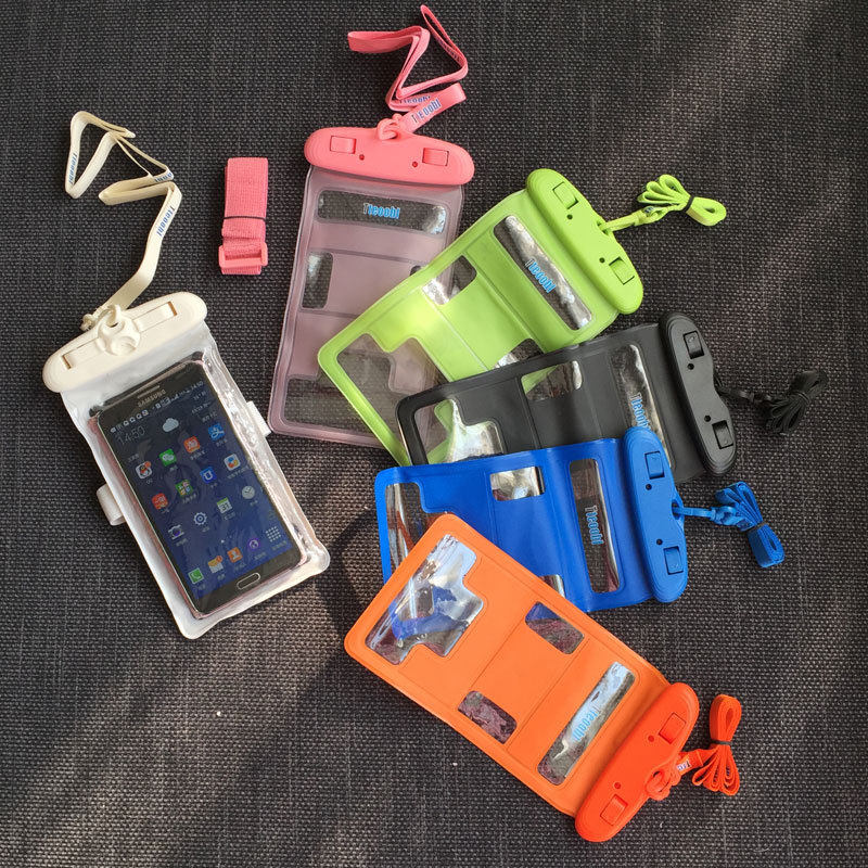 High-quality swimming mobile phone waterproof bag Apple Huawei diving sleeve dedicated touch screen hot spring delivery riding arm hanging