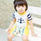 Chất lượng cao Momasong suối nước nóng trẻ em đồ bơi bé trai sao chống nắng cho bé trai áo tắm quần bơi