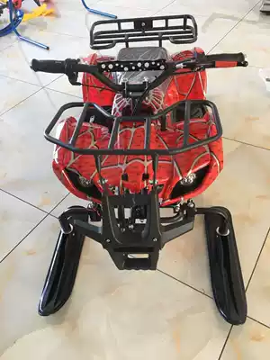 Children ATV little bull electric Ski snow locomotive crawler ATV sled board Kart