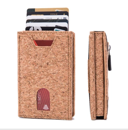 Антимагнитный универсальный полиуретановый металлический бумажник, анти-кража