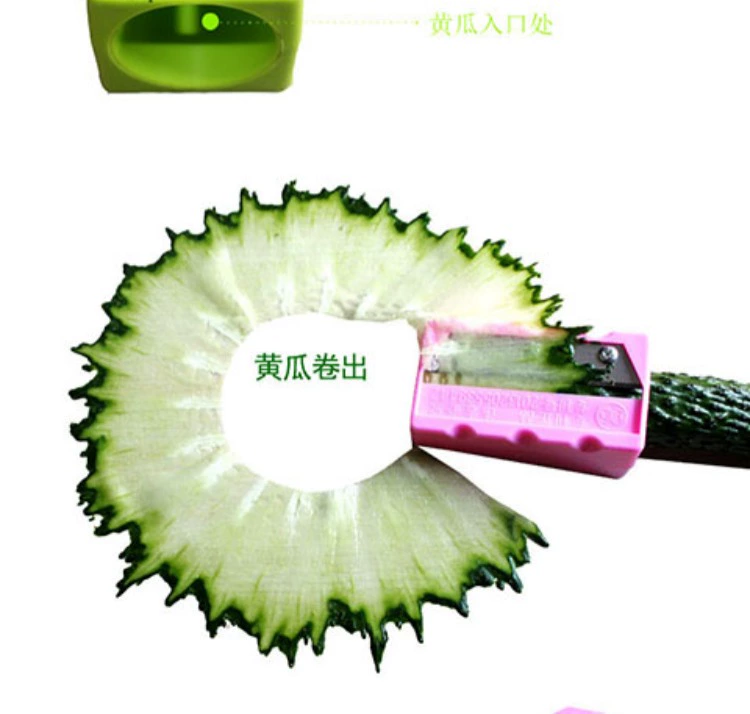 Beauty Cucumber Slice Peeler Cut Ultra-Cucumber Mask Pencil Sharpener Cut Cucumber Mask Mask Artifact Tool - Các công cụ làm đẹp khác