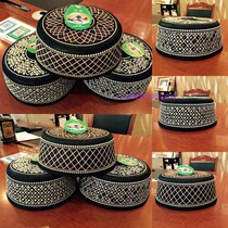 Changzhi Muslim supplies store Hui hat Islamic worship hat mens shallow hat New embroidered hat