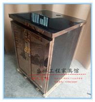 KTV song cabinet Rose gold song cabinet limited edition style song table amplifier cabinet Black stainless steel box