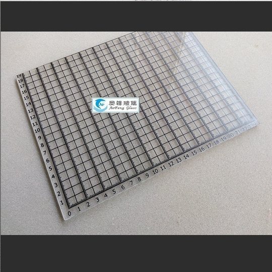 High temperature wave soldering glass, high temperature resistant glass with tick marks, tin furnace test wave glass manufacturer customization