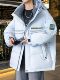Men's down Jacket Winter 2025 New Hooded Coat Men's Thickened Warm Youth White Duck down Lightweight Cold-Proof Clothing