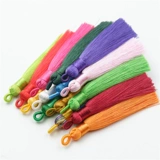 Короткий плавный изысканный аксессуар с кисточками, подвеска, из полиэстера