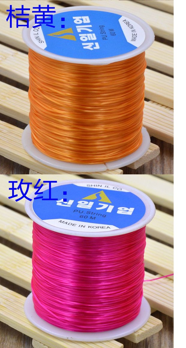 Hàn Quốc nhập khẩu Vòng đeo tay đặc biệt dòng đàn hồi tinh thể phẳng Dòng hạt đàn hồi Chuỗi hạt đính cườm chì bán buôn - Vòng đeo tay Clasp vòng tay pandora pnj
