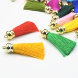 Шелковый высококлассный металлический аксессуар для сумки с кисточками, брелок, Южная Корея