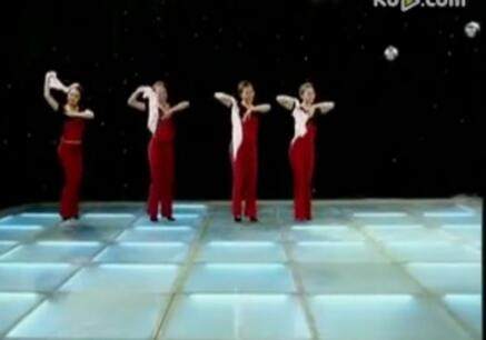 Small grid gauze national folk dance test level 6 props chiffon square gauze 48 times 48 full of six