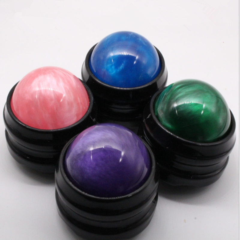 Yoga fitness weight loss training rolling muscle relaxation acupoint manual resin massage ball for pregnant women midwifery children