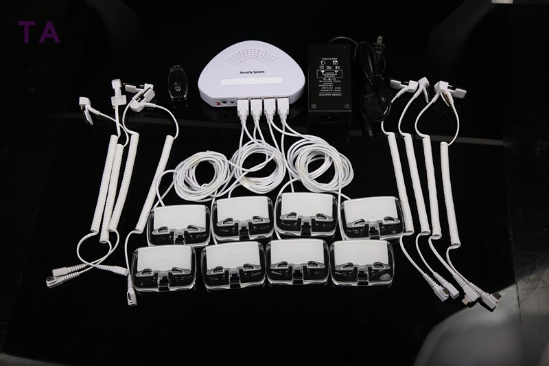 3 5 desktop mobile phone anti-theft device one drag sixty eighty tablet siren iPad display stand OPPO bracket base