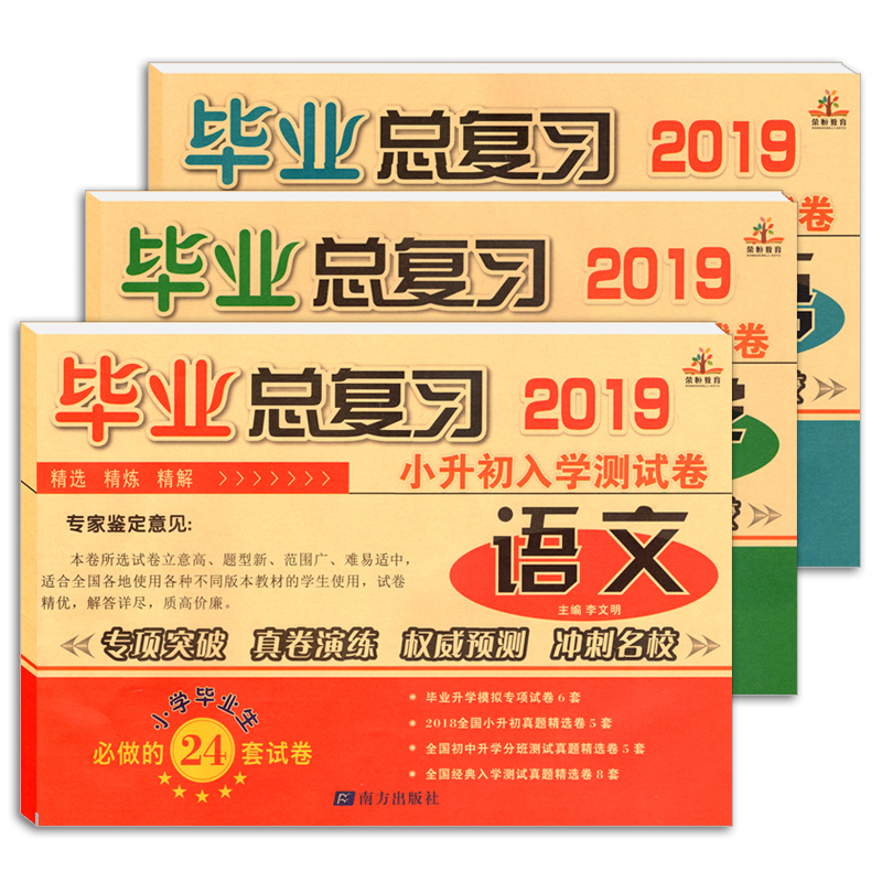 2019小升初真题模拟试卷 六年级下册语文数学英语专项训练毕业总复习 小学升初中试卷 寒假辅导资料六年级下册试卷全套