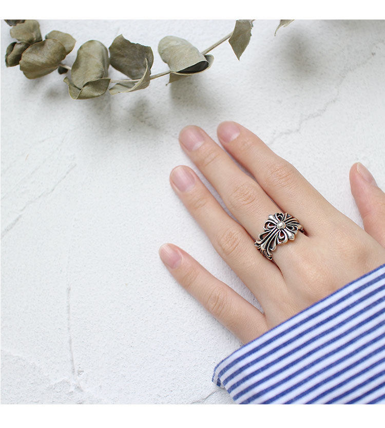 Bague mixte en Argenterie - Ref 3088483 Image 5