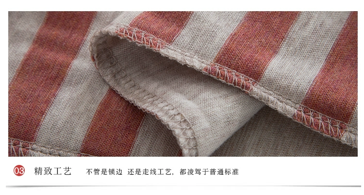 Vỏ gối cotton Bọ Cạp bông đan gối bông kiểu Nhật đơn giản sọc sinh viên chất lượng tốt cotton một cặp gối gối cao su non cho bé