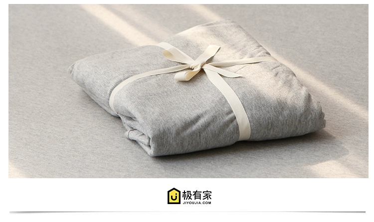 Khăn trải giường bằng vải cotton Bọ Cạp đan giường màu nude đơn mảnh Nhật Bản đơn giản màu rắn chất lượng tốt giường đơn - Khăn trải giường drap giuong