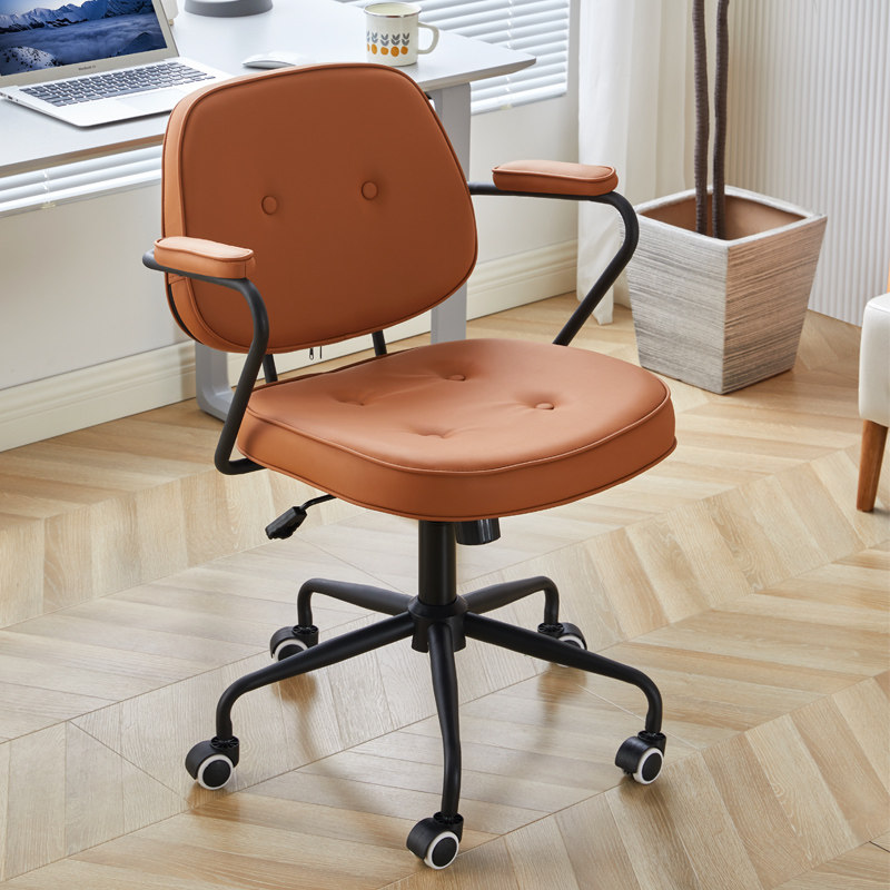 Computer chair home sedentary comfortable lifting simple net red desk rotating study back chair learning sliding wheelchair