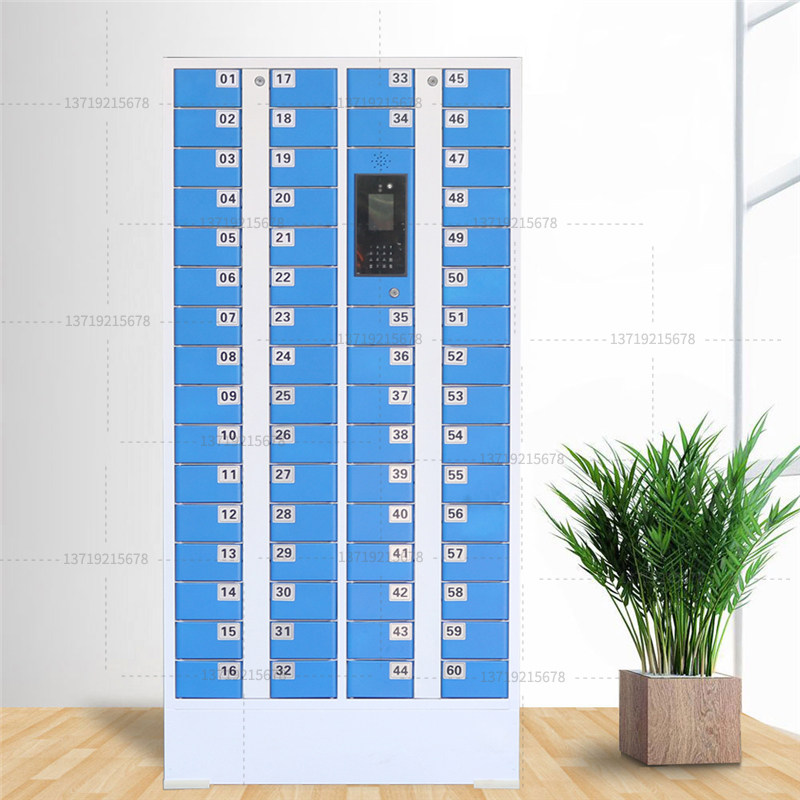 HOKING CELL PHONE STORAGE CABINET CUSTODY CABINET FACE FINGERPRINT TWO-DIMENSIONAL CODE ANTI-LEAK FACTORY UNIT CELL PHONE CABINET