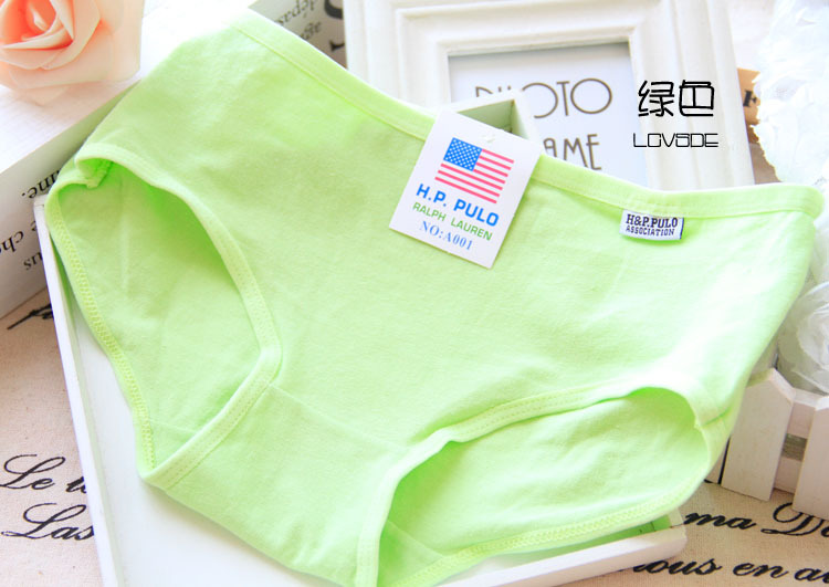 Quần lót nữ trường trung học thấp eo đồ lót của phụ nữ bông thấp eo đồ lót phụ nữ bông đồ lót liền mạch đồ lót sexy quần