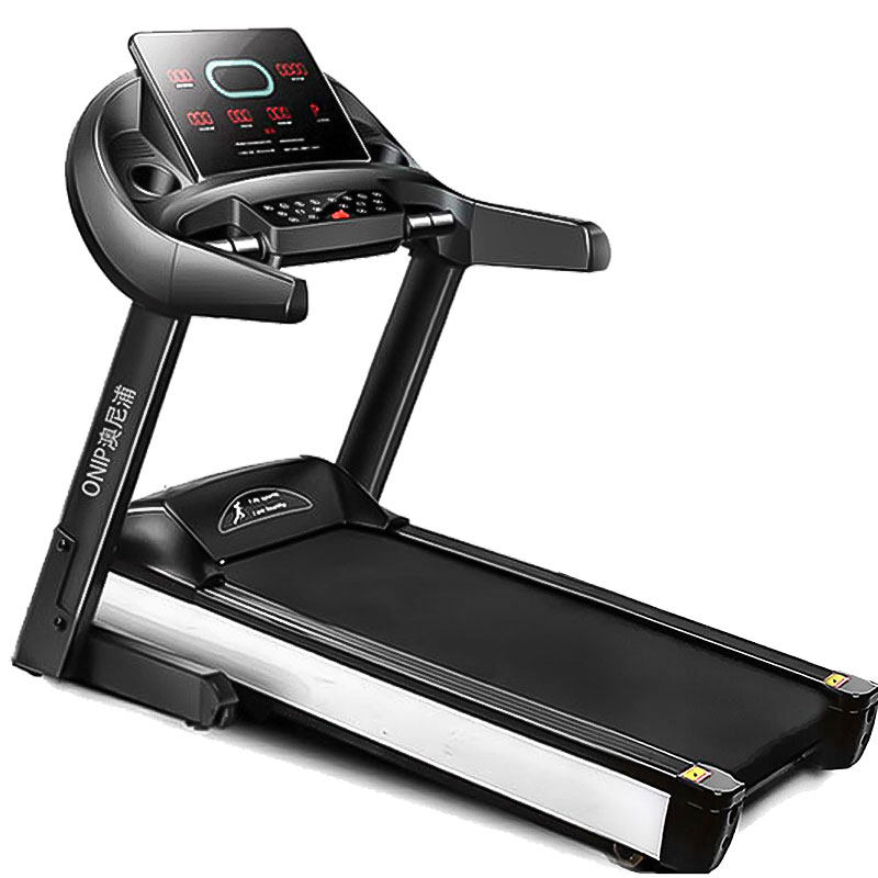 Australian Nipu Treadmill Multifunction Electric Treadmill Large Screen Free Lift OP-708 Light Grey