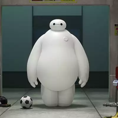 Inflatable big white air mold custom cheering robot walking doll cartoon air mold super marine team