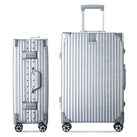 Прямоугольная рама из антикварного алюминия-роскошное серебро.