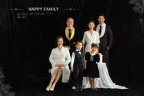 2022 Mi Kes new family portrait childrens photography clothing family of six family portraits white yarn family portraits