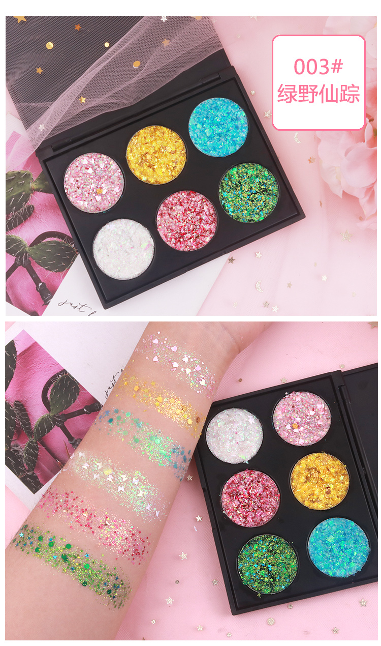 Lolita sequin gel kem miễn phí keo cổ tích mắt sticker long lanh bột thuật trang điểm sân khấu trang điểm flash bóng mắt bảng mắt clio prism