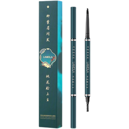 Карандаш для бровей, водонепроницаемая тушь для бровей, мел, натуральный стиль, натуральная и стойкая формула, не стирается, подходит для начинающих