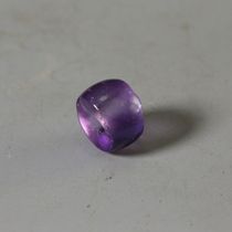 Liao Golden Period Old Crystal Beads Liao Dynasty Purple Crystal Beads Purple Crystal Flat Pearl Wheel Pearl Purple Crystal Beads