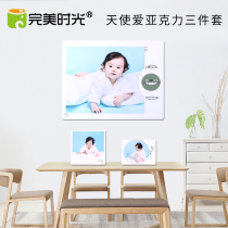 Crystal prints photo custom made to do swing table wedding photos Enlarged Hanging Wall Prints personal Write a real photo photo-frame