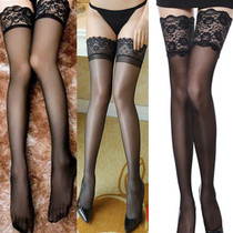 Long cylinder female silk stockings woman thin overknee thigh sling socks anti-seductive lace sexy lace seductive beauty leg high cylinder socks