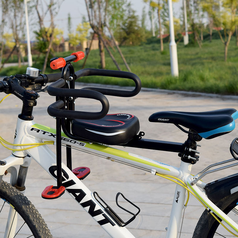 Mountain Car Bicycle Children Front Chair Electric Car Bicycle Baby Safe Child Seat Pedal Transmission