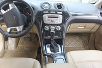 Suitable for 07-10 Mondeo winning fashion version carbon fiber interior modified mahogany central control gear position sticker