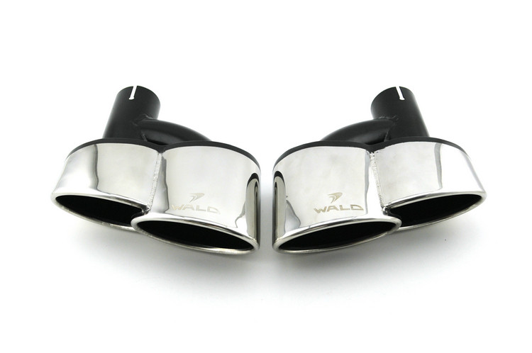 Suitable for Mercedes W204 W212 W212 C200 C200 E280 S320 retrofit WALD exhaust tailpipe tailpipe-Taobao