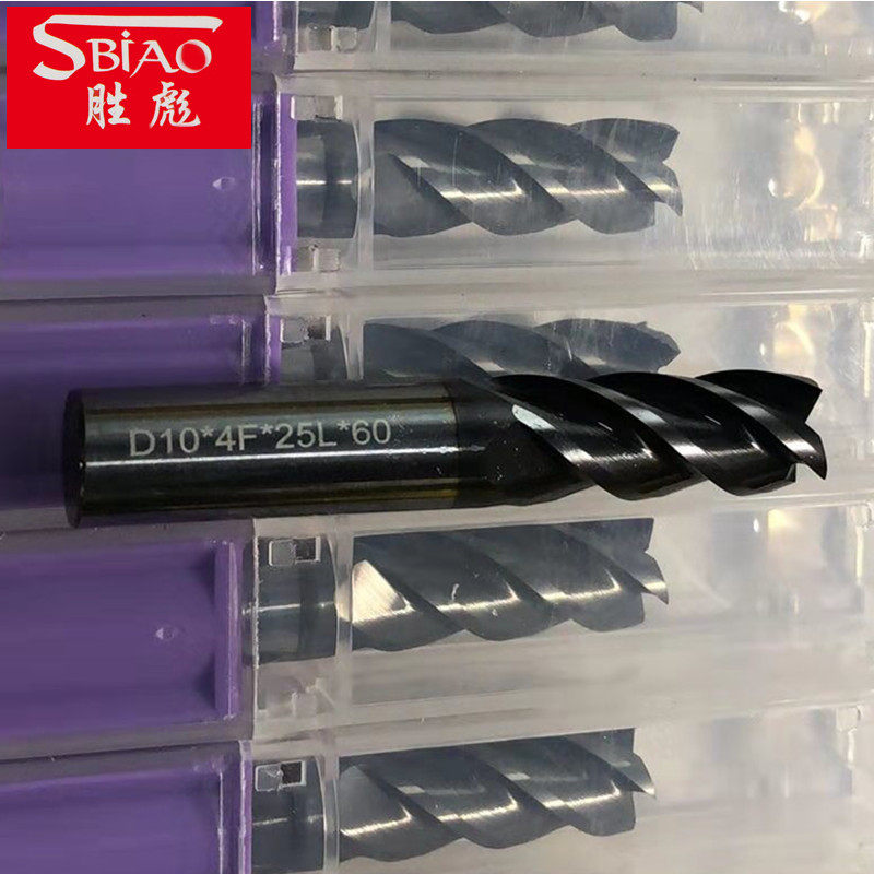 Special price numerical control cutter 55 degrees tungsten steel milling cutter 4 blades hard alloy milling cutter 10mm numerical control milling cutter vertical milling cutter
