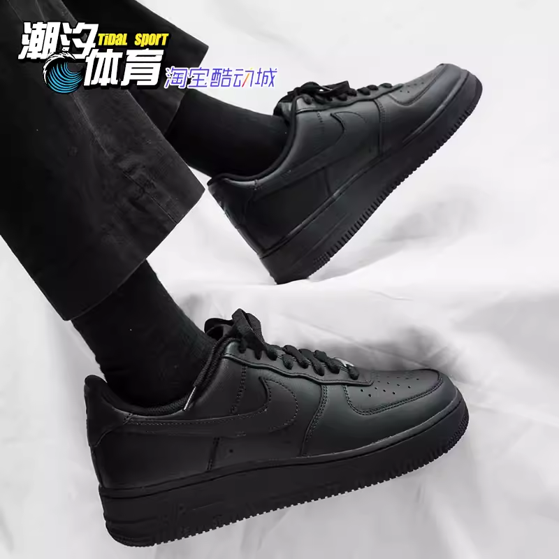 Тайм Спорт Nike Nike Airforce1af1 Black Samurai Air Force No. 1 кеды для повседневной носки CW2288-001